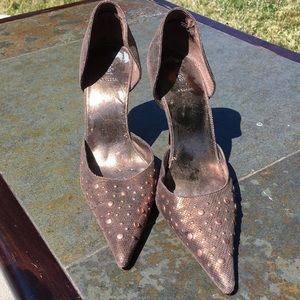 Bakers Copper detail metallic pump